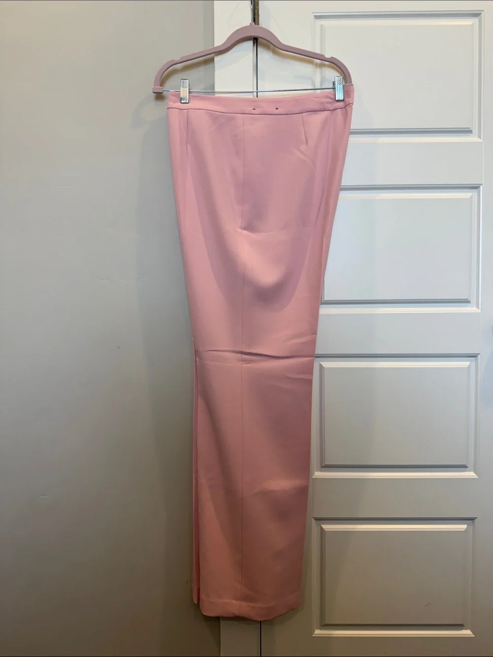 Kasper Pink Wide-Leg Jumpsuit Pants